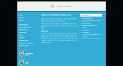 Desktop Screenshot of matthewwaite.com